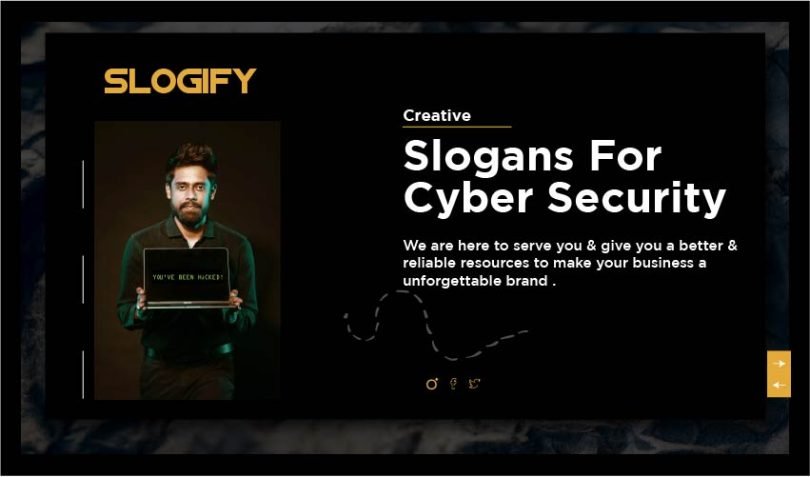 slogan for cyber security
