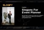 slogan for event planner