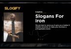 slogan for iron