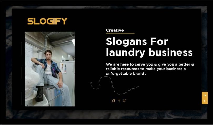 slogan for laundry business