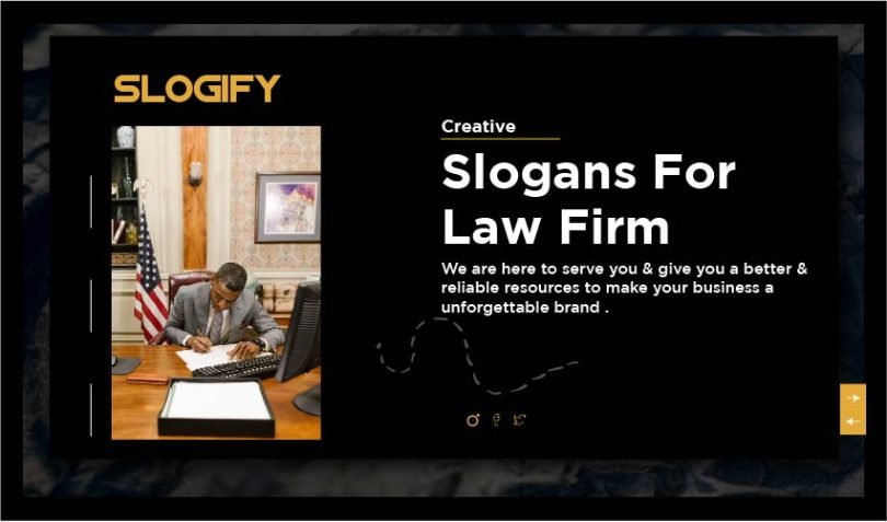 slogan for law firm