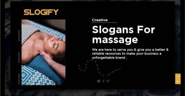 slogan for massage