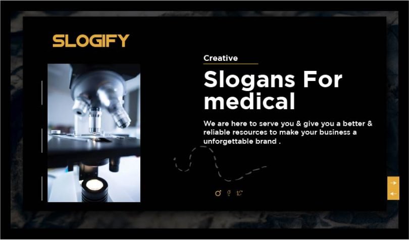 slogan for medical