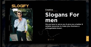slogan for men