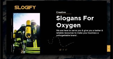 slogan for oxygen