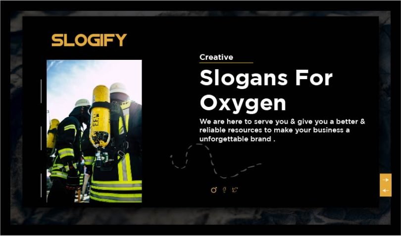 slogan for oxygen