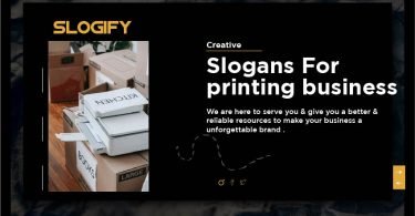 slogan for printing business