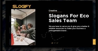 slogan for sales team