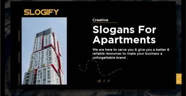 slogans for apartments