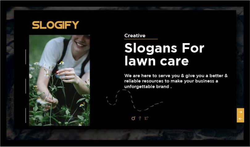 slogans for lawn care